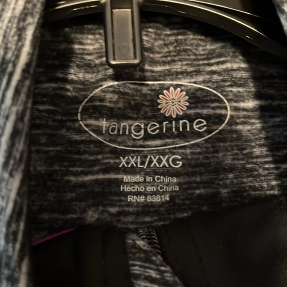 Tangerine brand ladies workout hoodie.  Size XXL - Picture 3 of 5